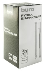 Ручка шариков. Buro Simplex d=0.7мм зел. черн. кор.карт. одноразовая ручка линия 0.5мм без инд. Маркировки