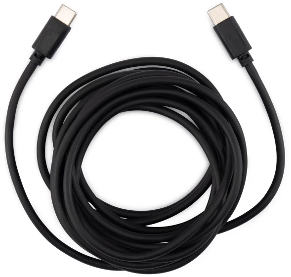 Кабель Buro BU-USB-CC-3M-100W USB Type-C (m)-USB Type-C (m) 3м черный