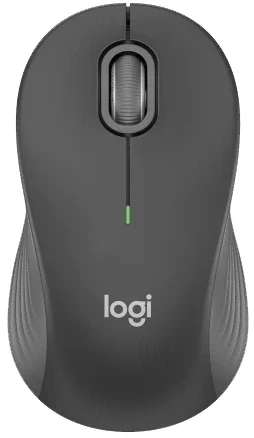 Мышь Logitech M550 темно-серый/серый оптическая 4000dpi silent беспров. BT/Radio USB для ноутбука 3but (910-007446)