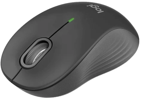 Мышь Logitech M550 темно-серый/серый оптическая 4000dpi silent беспров. BT/Radio USB для ноутбука 3but (910-007446)