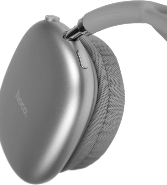 Наушники мониторные Hoco Air Triumph W35 серебристый беспроводные bluetooth оголовье