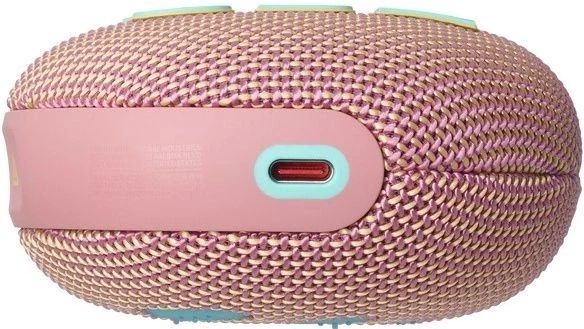 Колонка порт. JBL Clip 5 розовый 7W Mono BT 10м 1400mAh