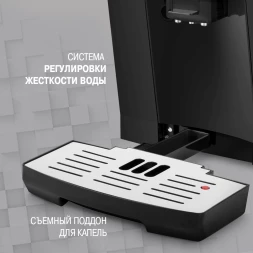 Кофемашина Rondell 1103-RE-01 1450Вт черный