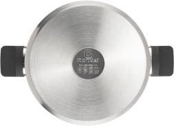 Кастрюля Rondell Chambray RDS-1956 4.8л. d=24см (с крышкой) стальной