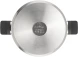 Кастрюля Rondell Chambray RDS-1956 4.8л. d=24см (с крышкой) стальной