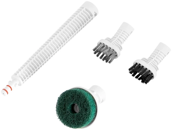 Швабра паровая Kitfort КТ-3942 1500Вт белый/серый