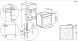 Духовой шкаф Электрический Electrolux EOF3H70X нержавеющая сталь