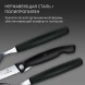 Набор столовых приборов Victorinox Swiss Classic 6.7193.3F набор из 3предм. черный
