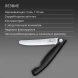 Набор столовых приборов Victorinox Swiss Classic 6.7193.3F набор из 3предм. черный