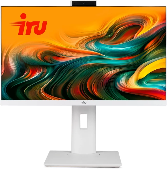 Моноблок IRU Tactio 23.8&amp;quot; Full HD i5 1235U (1.3) 16Gb SSD512Gb Iris Xe CR без ОС GbitEth WiFi BT 65W Cam белый 1920x1080