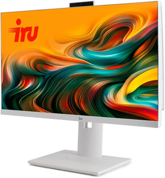 Моноблок IRU Tactio 23.8&amp;quot; Full HD i5 1235U (1.3) 16Gb SSD512Gb Iris Xe CR без ОС GbitEth WiFi BT 65W Cam белый 1920x1080