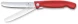 Нож кухонный Victorinox Swiss Classic 6.7801.FC1 стальной универсальный для овощей лезв.110мм прямая заточка красный карт.коробка
