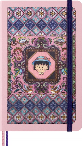 Блокнот Moleskine LIMITED EDITION SAKURA LESU07QP060 Large 130х210мм обложка текстиль 176стр. линейка подар.кор. ассорти Momoko Sakura