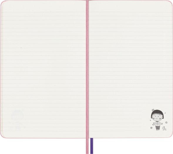 Блокнот Moleskine LIMITED EDITION SAKURA LESU07QP060 Large 130х210мм обложка текстиль 176стр. линейка подар.кор. ассорти Momoko Sakura