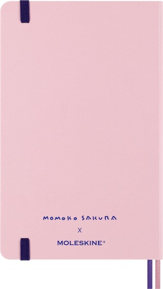 Блокнот Moleskine LIMITED EDITION SAKURA LESU07QP060 Large 130х210мм обложка текстиль 176стр. линейка подар.кор. ассорти Momoko Sakura