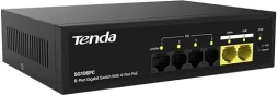 Коммутатор Tenda SG106PC (L2) 6x1Гбит/с 4PoE 50W неуправляемый