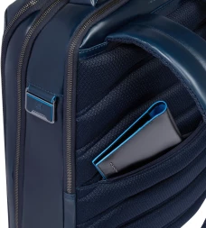 Рюкзак мужской Piquadro Blue Square CA6817B2/BLU2 синий натур.кожа