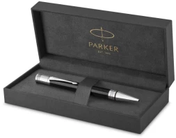 Ручка шариков. Parker Duofold K74 (1931390) Black CT M черн. черн. подар.кор.