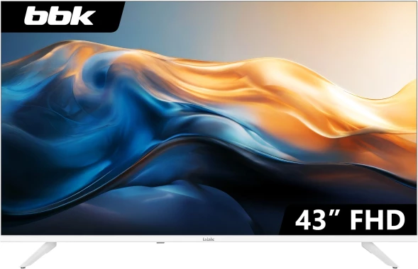 Телевизор LED BBK 43&amp;quot; 43LEM-1041/FTS2C (W) Frameless белый FULL HD 60Hz DVB-T DVB-T2 DVB-C DVB-S DVB-S2 USB (RUS)
