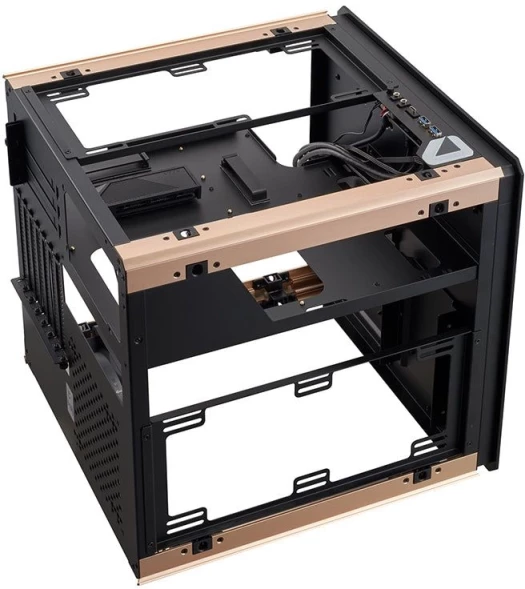 Корпус Azza REGIS черный без БП ATX 1x140mm 2xUSB3.0 1xUSB3.1 audio