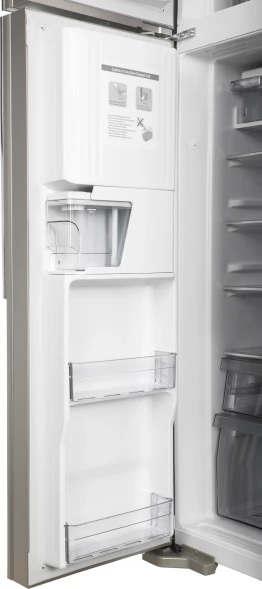 Холодильник Hitachi R-W660PUC7X GC 2-хкамерн. шампань глянц. инвертер