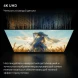 Телевизор LED Hyundai 50&amp;quot; H-LED50BU7011 Google TV Frameless Metal черный/черный 4K Ultra HD 60Hz MEMC DVB-T DVB-T2 DVB-C DVB-S DVB-S2 USB WiFi Smart TV