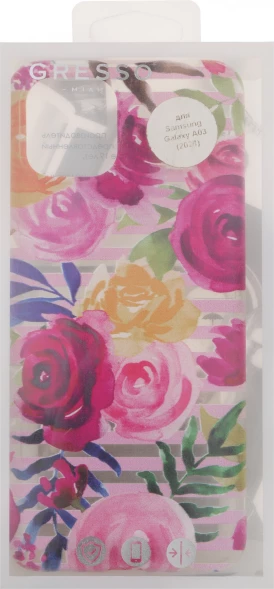 Чехол (клип-кейс) Gresso для Samsung Galaxy A03 Air прозрачный/рисунок (GR17AAAE9201)