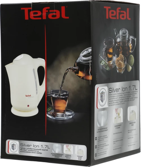 Чайник электрический Tefal BF925232 1.7л. 2400Вт песочный корпус: пластик (7211001108)