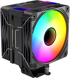 Устройство охлаждения(кулер) Bloody BD-AC230-ARGB1 ARGB Soc-AM5/AM4/1151/1200/2066/1700 черный 4-pin 22-32dB Al+Cu LCD 230W 715gr Ret (BD-AC230-ARGB1-BK)