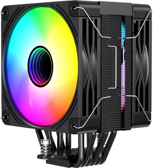 Устройство охлаждения(кулер) Bloody BD-AC230-ARGB1 ARGB Soc-AM5/AM4/1151/1200/2066/1700 черный 4-pin 22-32dB Al+Cu LCD 230W 715gr Ret (BD-AC230-ARGB1-BK)