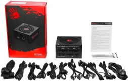 Блок питания Bloody ATX 850W BD-PS850G 80+ gold (20+4pin) APFC 120mm fan 12xSATA Cab Manag RTL