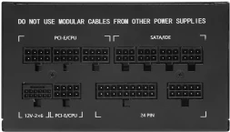 Блок питания Bloody ATX 850W BD-PS850G 80+ gold (20+4pin) APFC 120mm fan 12xSATA Cab Manag RTL