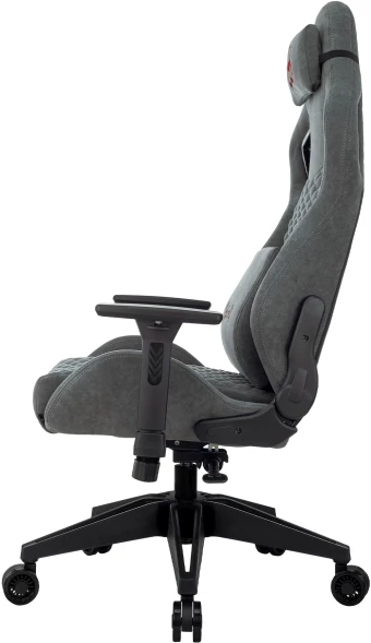 Кресло игровое A4Tech Bloody GC-770 серый соты с подголов. крестов.