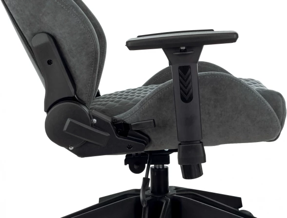 Кресло игровое A4Tech Bloody GC-770 серый соты с подголов. крестов.