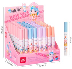 Грифель Deli S1373 0.5мм 2B пластик ассорти