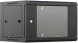 Шкаф коммутационный NTSS (NTSS-W9U6045GS-2BL) настенный 9U 570x450мм пер.дв.стекл 60кг черный 20.1кг 220град. IP20