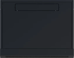 Шкаф коммутационный NTSS (NTSS-W9U6045GS-2BL) настенный 9U 570x450мм пер.дв.стекл 60кг черный 20.1кг 220град. IP20