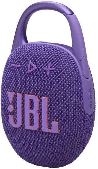 Колонка порт. JBL Clip 5 пурпурный 7W Mono BT 10м 1400mAh