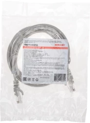 Патч-корд Rexant 02-0100-105 U/UTP RJ-45 вил.-вилка RJ-45 кат.5E 1.5м серый LSZH