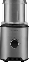 Кофемолка Rondell RDE-1150 350Вт сист.помол.:ротац.нож вместим.:110гр серебристый