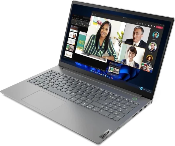 Ноутбук Lenovo Thinkbook 15 G4 IAP Core i7 1255U 8Gb SSD512Gb Intel Iris Xe graphics 15.6&amp;quot; TN FHD (1920x1080) Windows 11 Pro grey WiFi BT Cam (21DJ00SUUS)