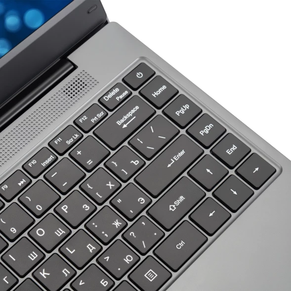 Ноутбук IRU Tactio 14RLH Ryzen 5 7430U 16Gb SSD512Gb AMD Radeon Graphics 14&amp;quot; IPS FHD (1920x1080) FreeDOS grey WiFi BT Cam 4000mAh (2084813)