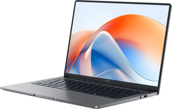 Ноутбук Honor MagicBook X14 Plus 2025 FermiB-5611 Core 5 220H 16Gb SSD1Tb Intel Iris Xe graphics 14&amp;quot; IPS WQXGA (2880x1800) Windows 11 Home grey space WiFi BT Cam (5301ALWA)