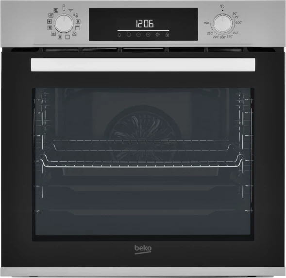 Духовой шкаф Электрический Beko BBIM12301X нержавеющая сталь/черный