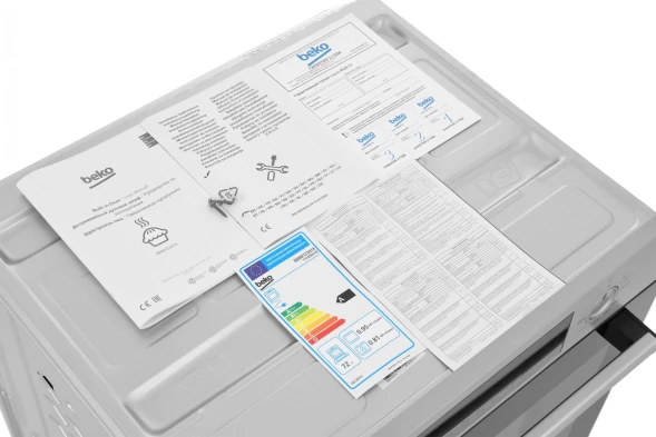 Духовой шкаф Электрический Beko BBIM12301X нержавеющая сталь/черный