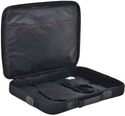 Сумка для ноутбука 15.6&amp;quot; Continent CC-100 BK черный/красный полиэстер