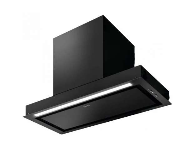 Вытяжка встраиваемая Elica Hidden 2.0 BL MAT/A/72 черный управление: электронное (1 мотор)