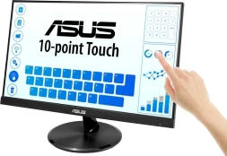 Монитор Asus 21.5&amp;quot; VT229H черный IPS LED 16:9 HDMI M/M глянцевая 1000:1 250cd 178гр/178гр 1920x1080 60Hz VGA FHD USB Touch 3.83кг