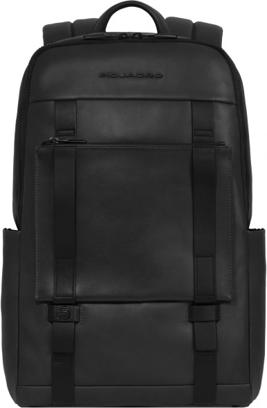 Рюкзак Piquadro David CA6363S130/N черный натур.кожа