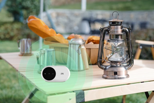 Модем 3G/4G/4G+ ZTE U20 USB Wi-Fi VPN Firewall +Router внешний белый